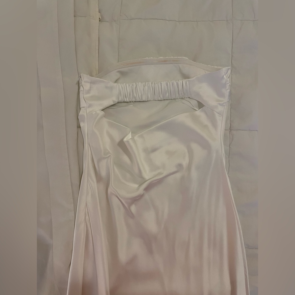 Hello Molly Strapless Cream Dress - Picture 4 of 5